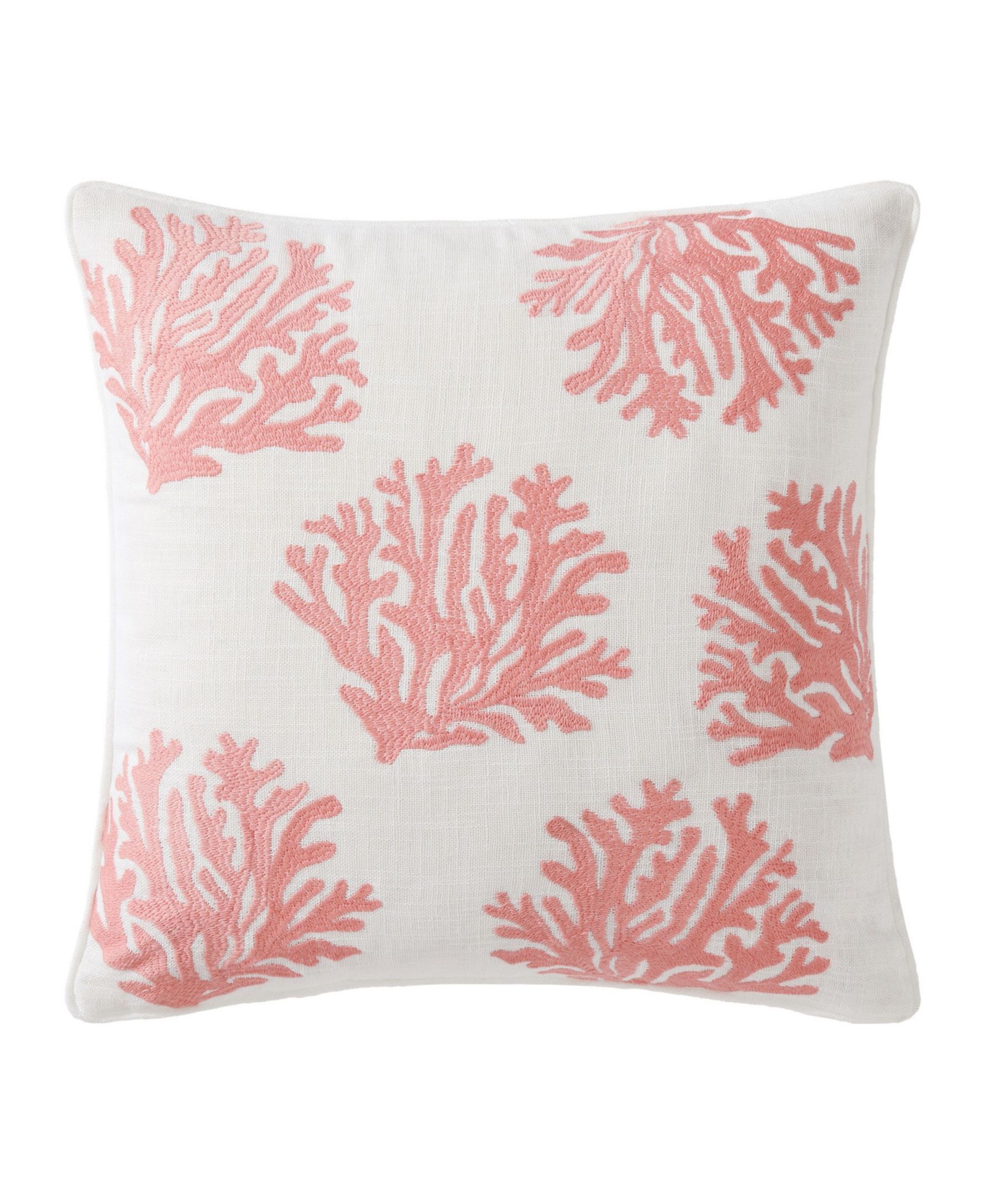 Tommy Bahama Home Coral Island Slub Decorative Pillow, 20" x 20"