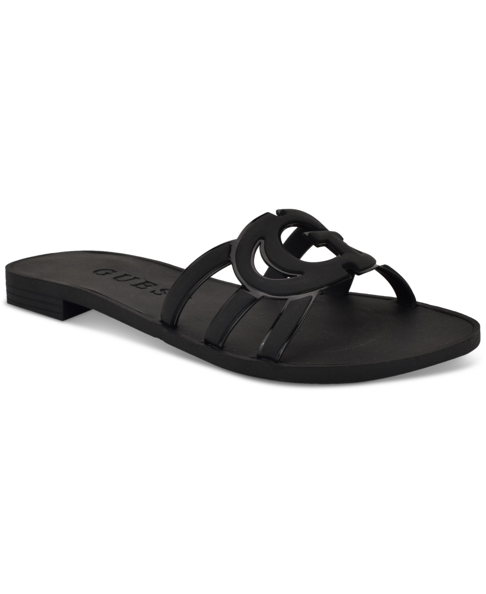 GUESS Женские сандалии Elyho Jelly Cutout Logo Flat