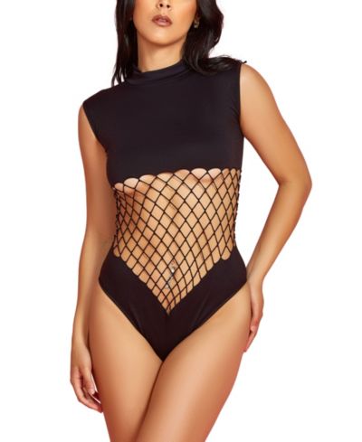 Боди Hauty Women's Fishnet Lingerie
