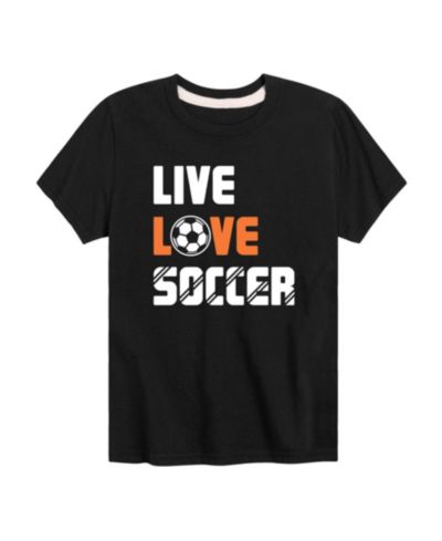 Hybrid Big Boys футболка с принтом Live Love Soccer