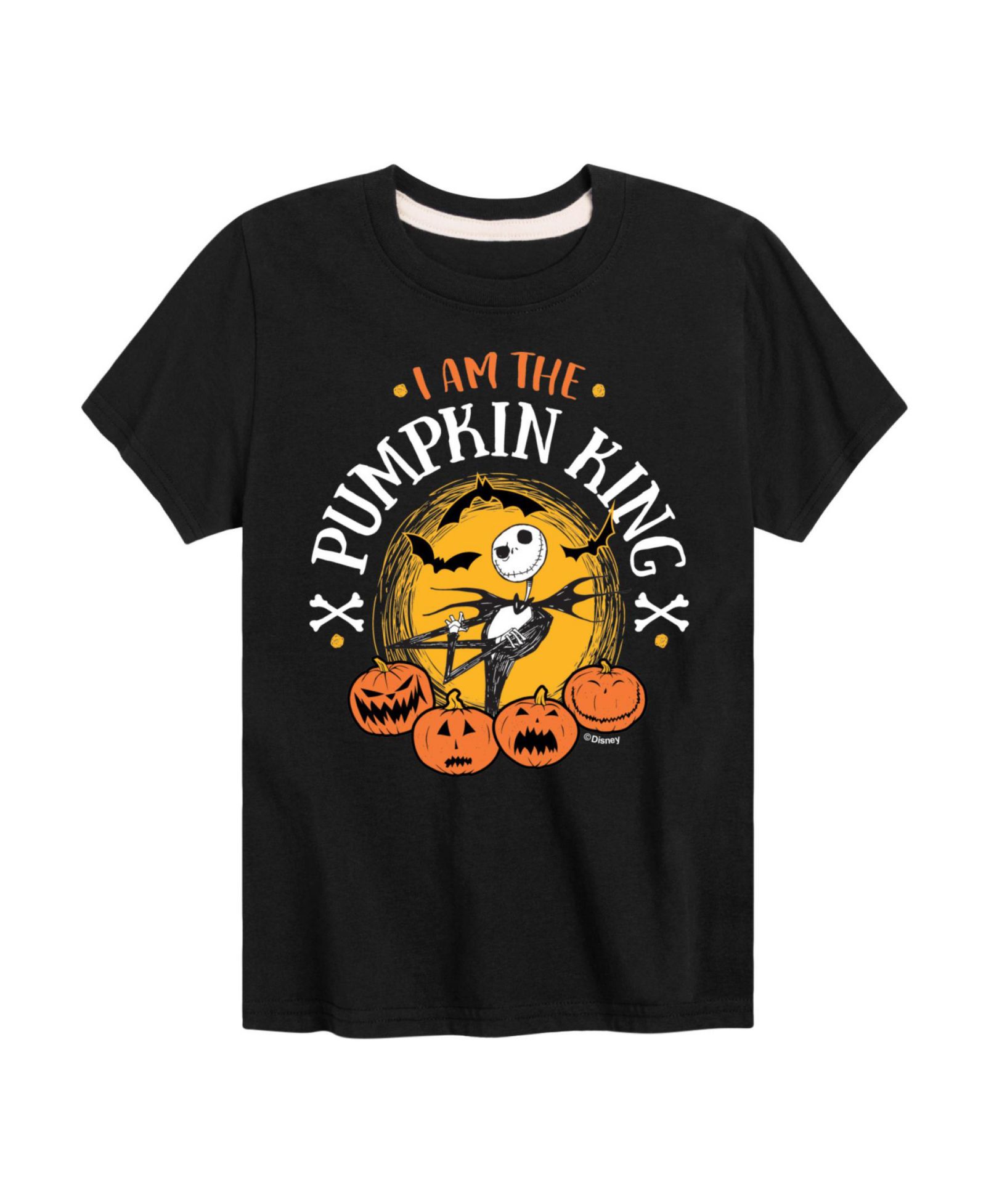 Nightmare Before Christmas Big Boys Pumpkin King Graphic Tee