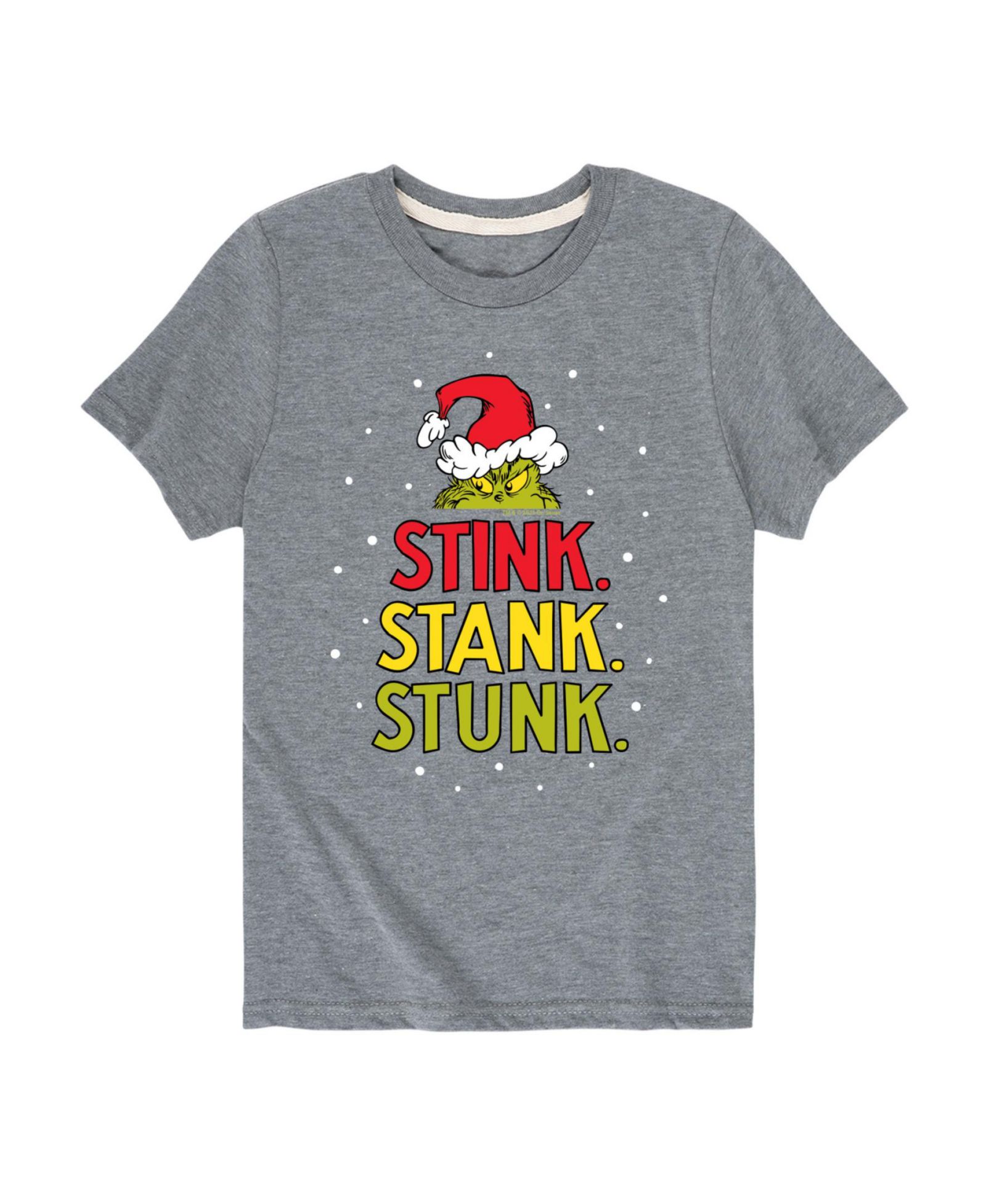 Футболка The Grinch Big Boys Stink Stank Stunk Graphic Tee