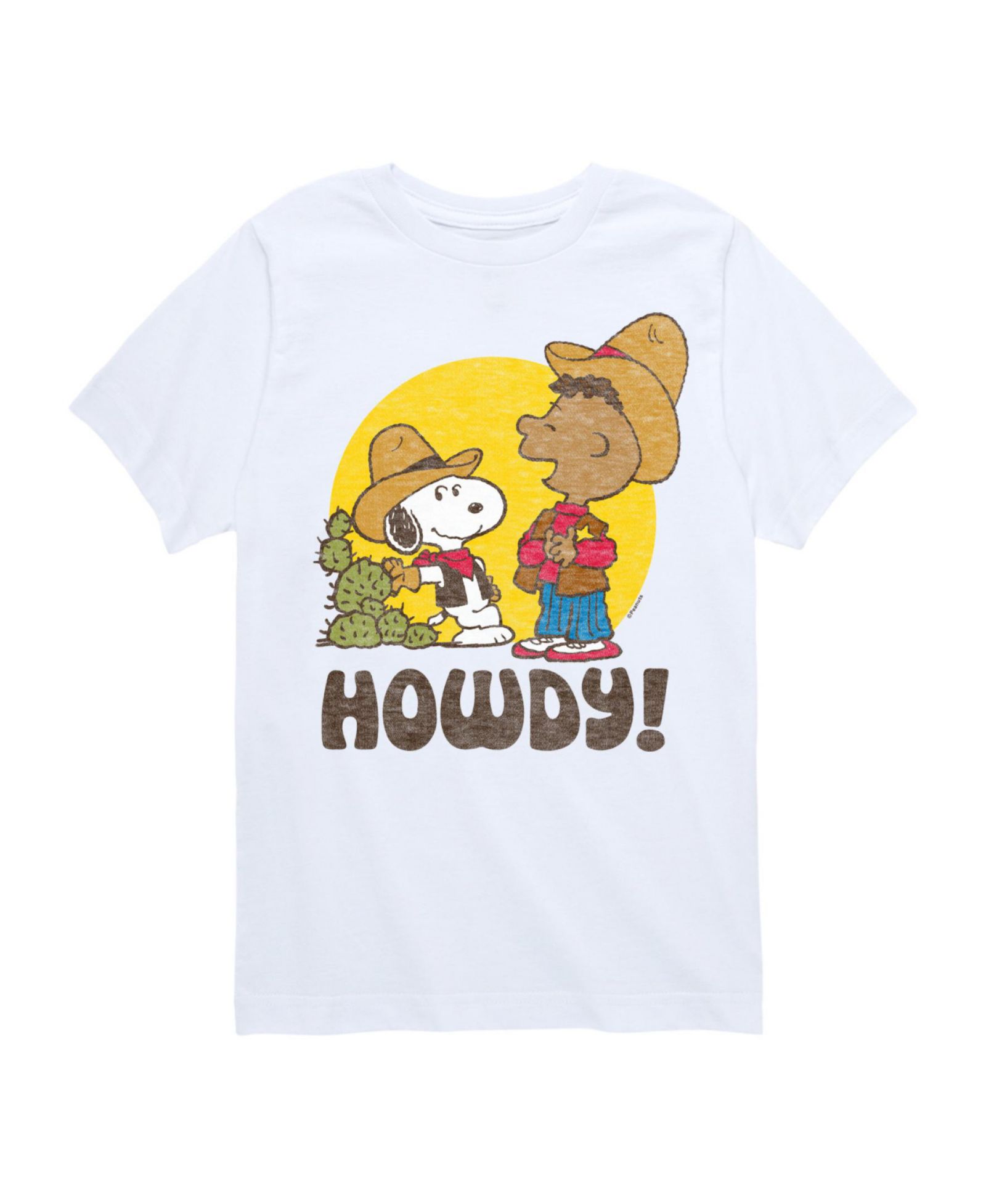 Детская футболка Peanuts Big Boys Howdy Graphic Tee