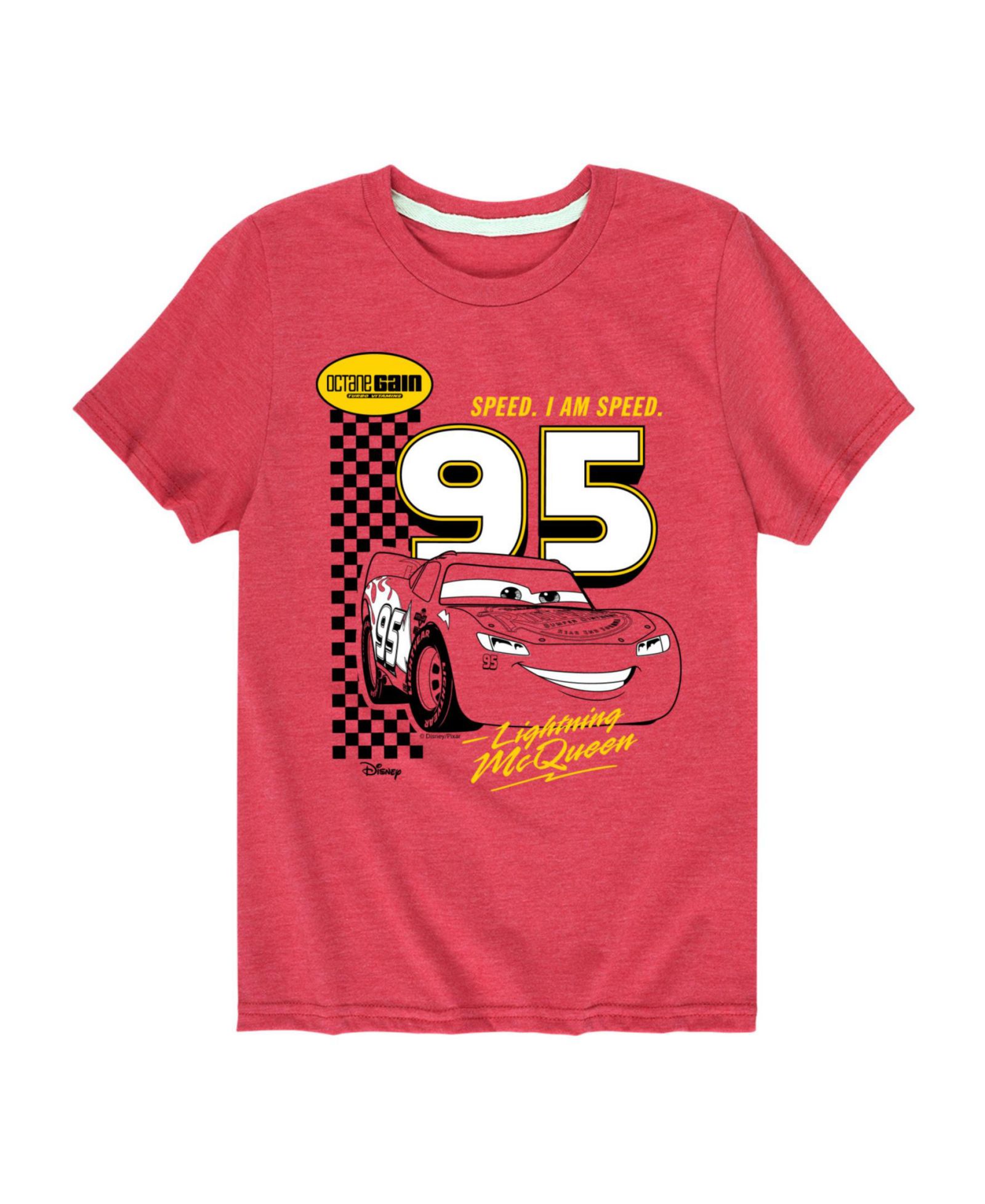 Cars Футболка Lightning McQueen для мальчиков с коротким рукавом