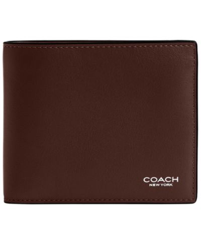 COACH Men's 3-in-1 Leather Wallet