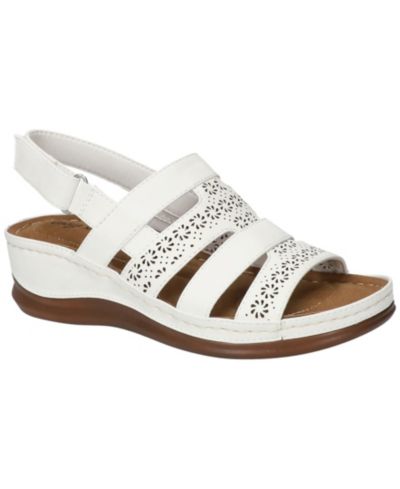 Easy Street Женские сандалии на каблуке Alexi Slingback Wedge