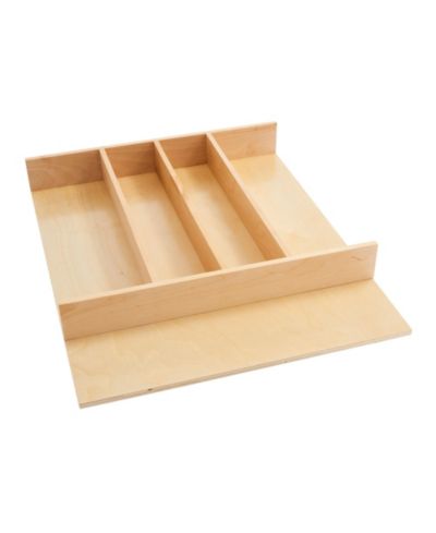 Rev-A-Shelf Wood Trim to Fit Drawer Organizer Insert, 18.46"W x 21.97"D, 4WUT-1