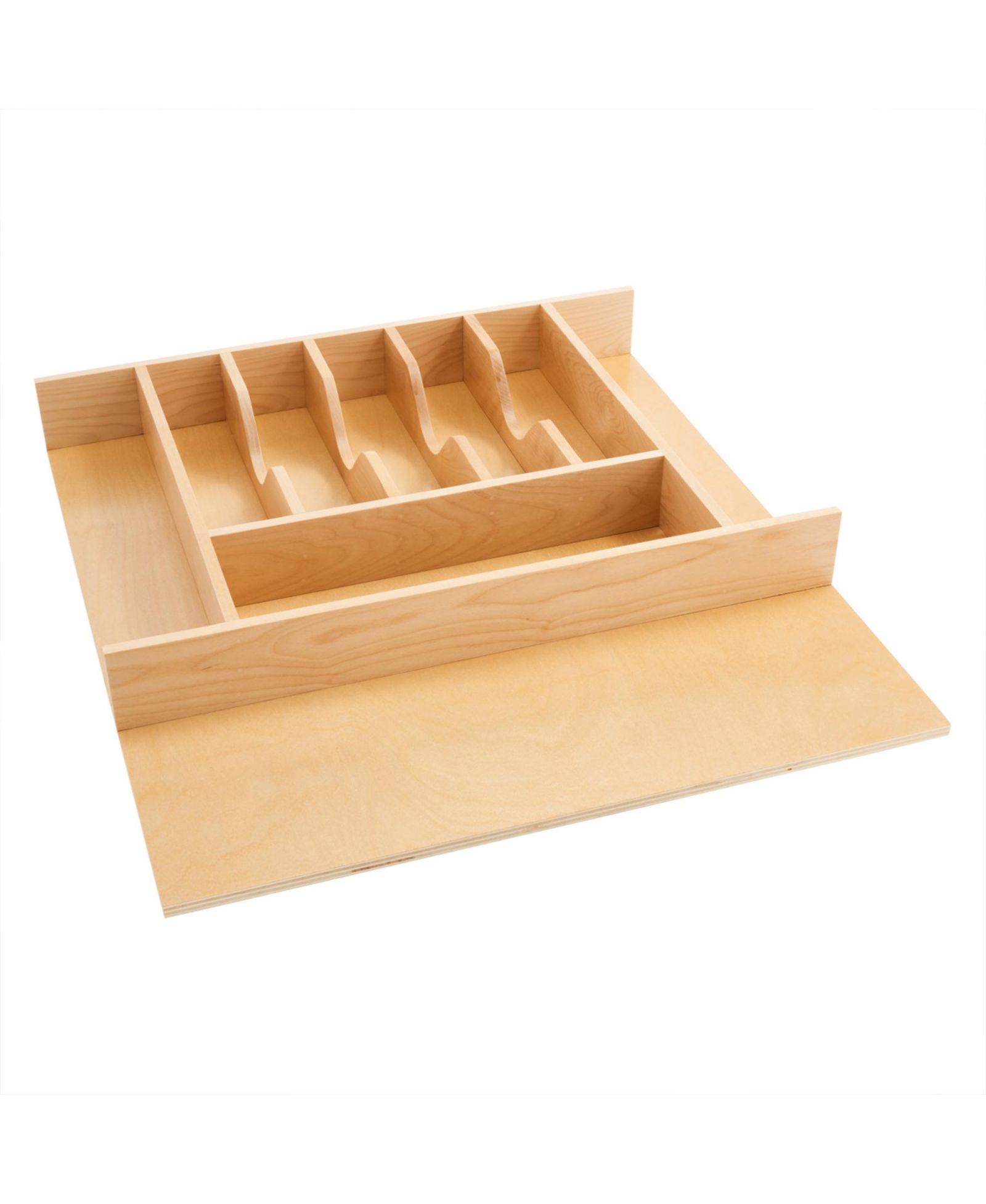 Rev-A-Shelf вставка в шкаф с 9 отделениями для столовых приборов, Maple, 4WCT-3