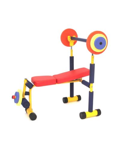 Комплект скамья для силовых упражнений Fun & Fitness For Kids