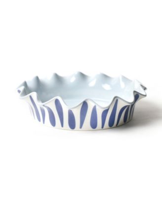 Coton Colors Iris Drop 9" Ruffle Pie Dish