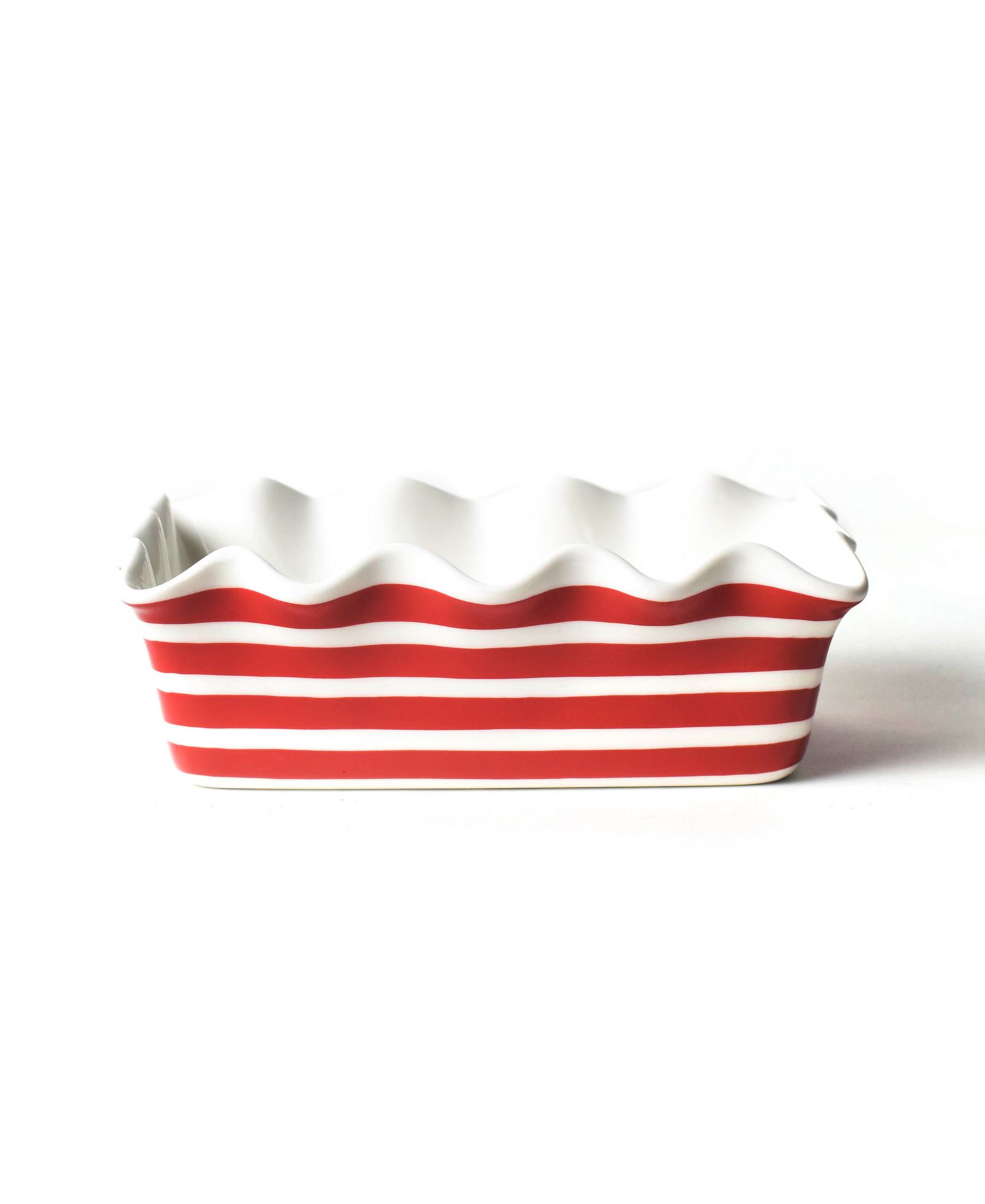 Coton Colors Stripe Ruffle Loaf Pan