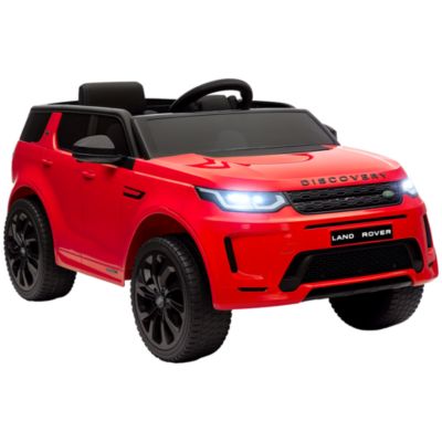 Qaba Licensed 12V Discovery Sport Remote Control Ride-On Car, 55 lbs, Ages 3-7