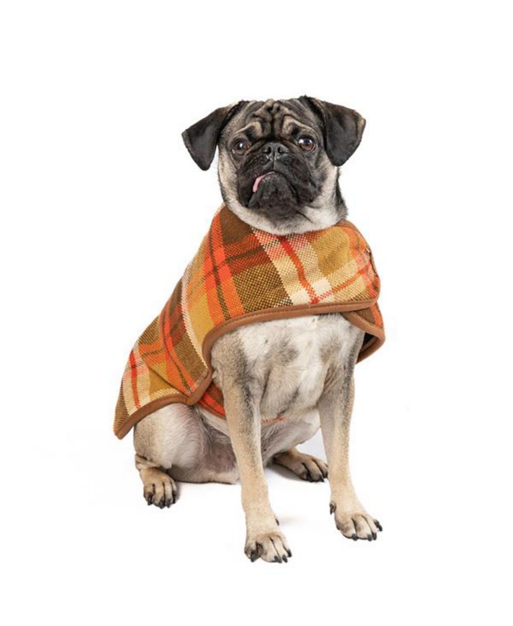 Пальто Chilly Dog S Rust Plaid