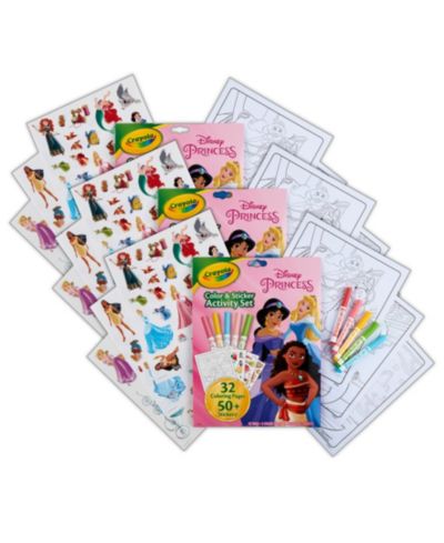 Набор наклеек Crayola Princess Color Activity Set, Pack of 3