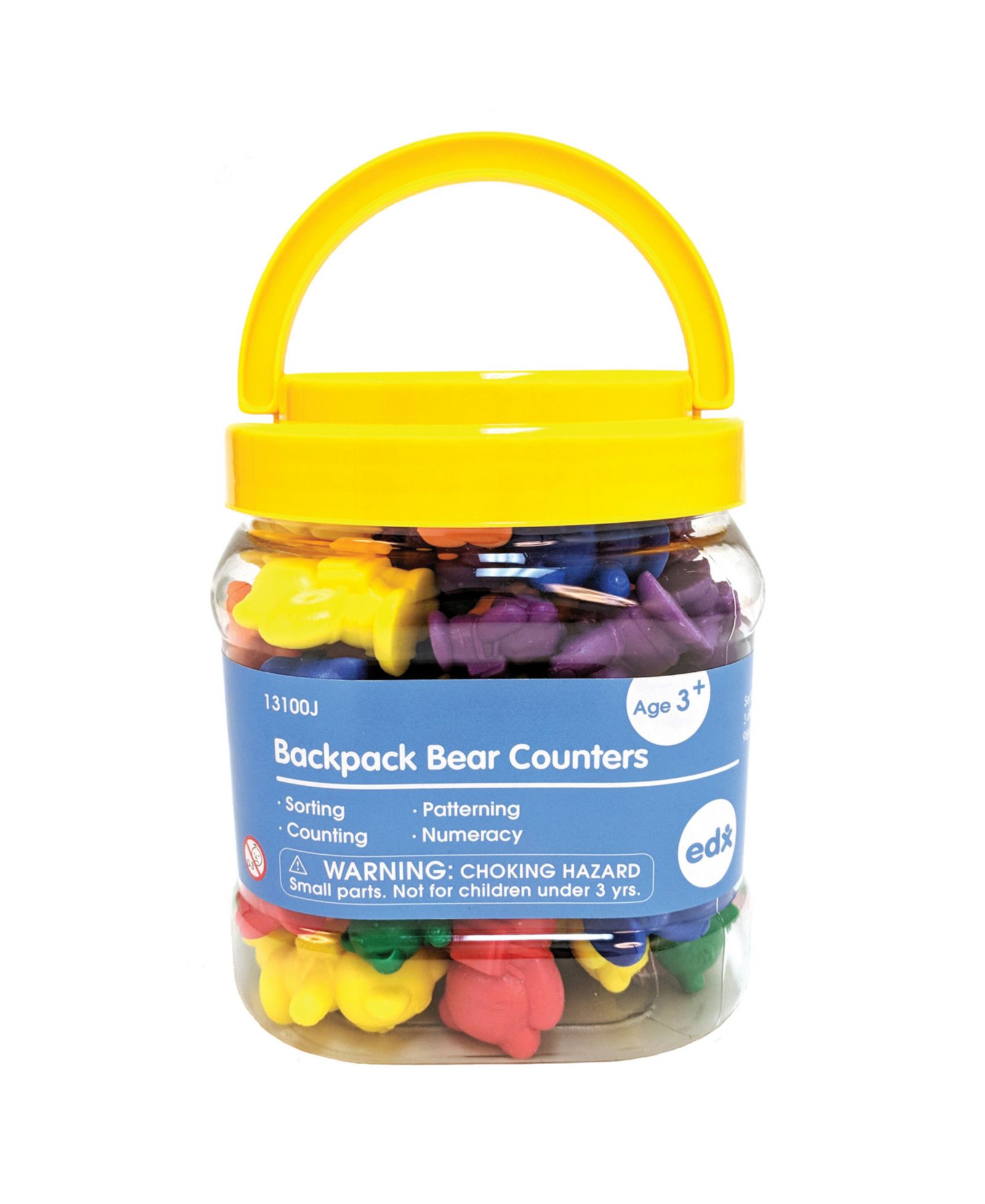 Рюкзак edxeducation Bear Counters, Set of 96