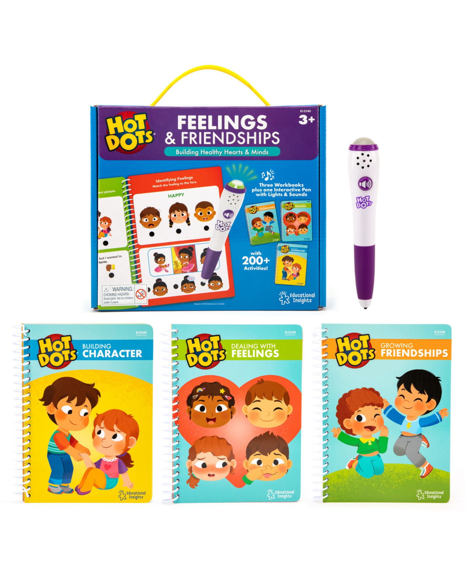 Образовательная игра Educational Insights Hot Dots Feelings Friendships