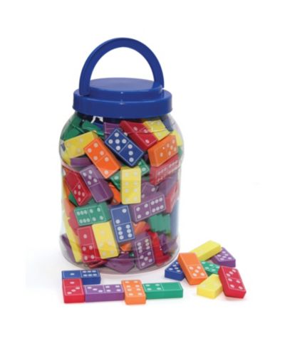 Wonderfoam Soft Dominoes 168-Piece Tile Game, Ages 5+