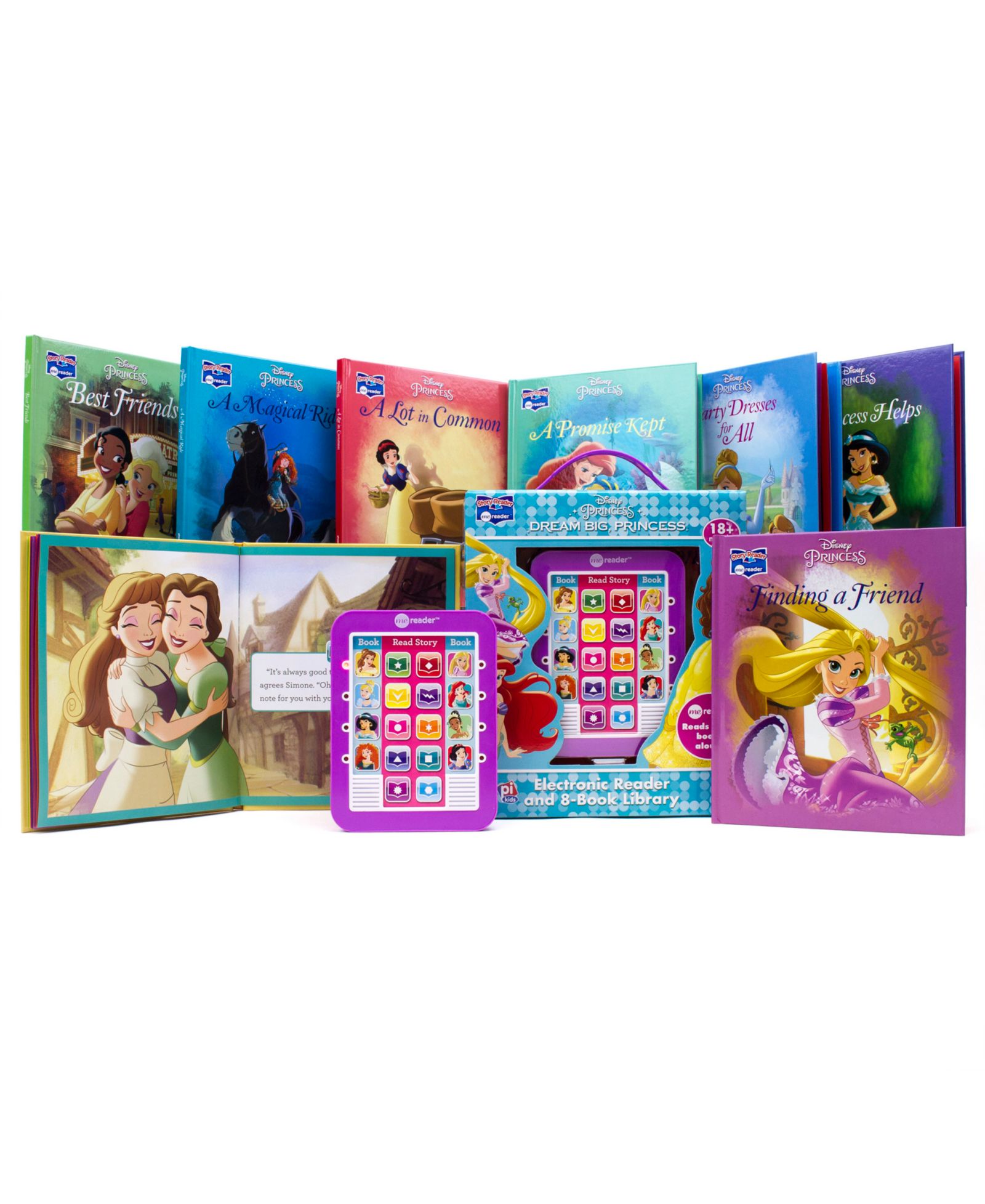 PI Kids Disney Princess Dream Big Me Reader Box 8 Books Set