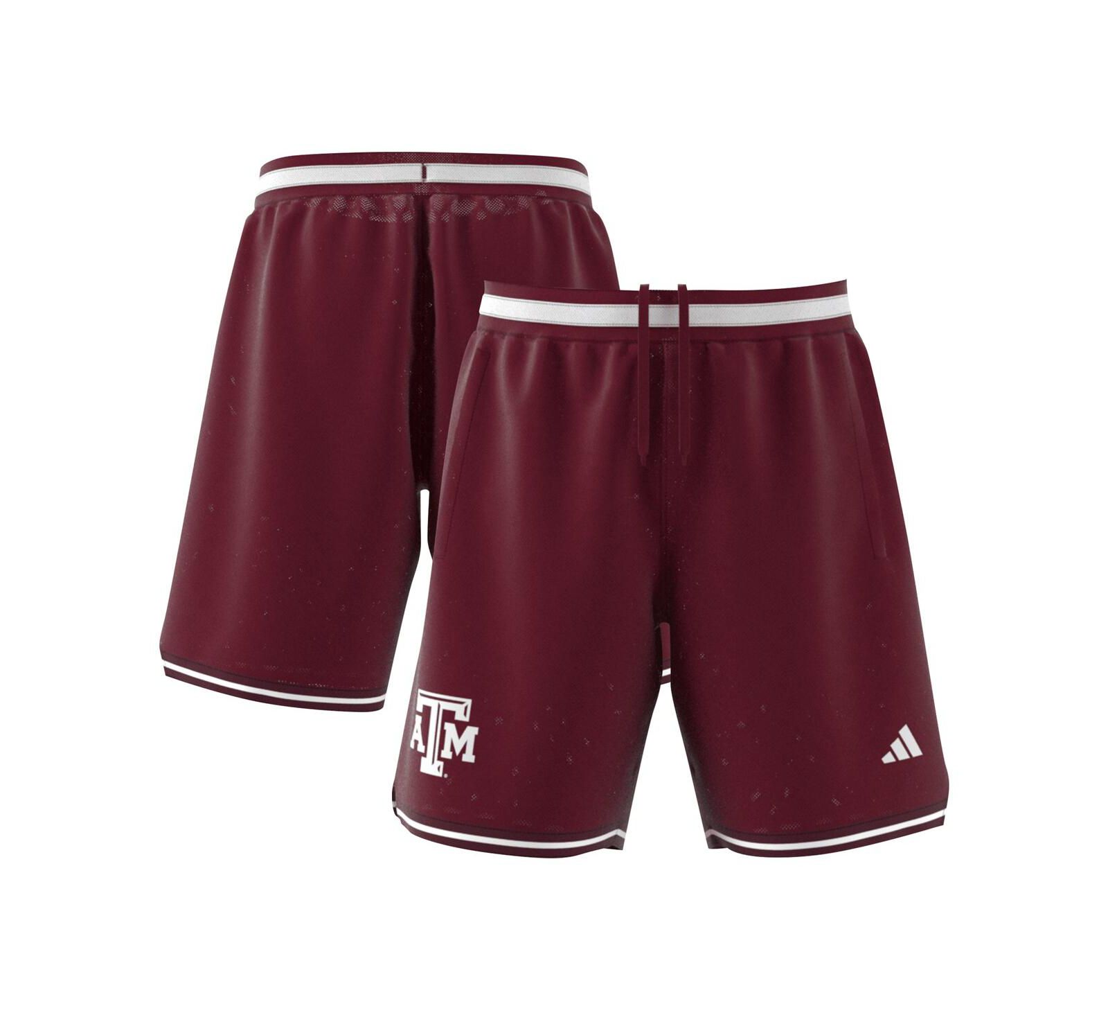 Adidas Men's Scarlet Texas A&M Aggies Swingman Replica Basketball Shorts
