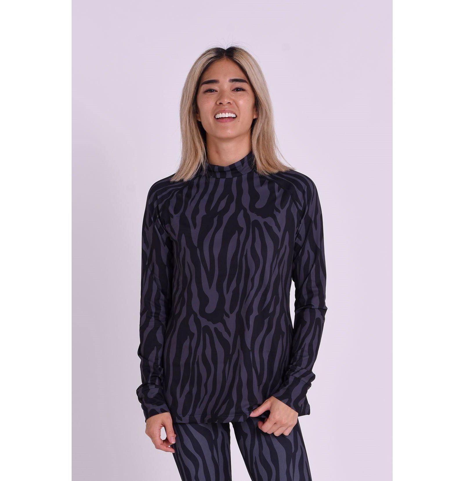 Женский топ OOSC Clothing Baselayer - Black Tiger