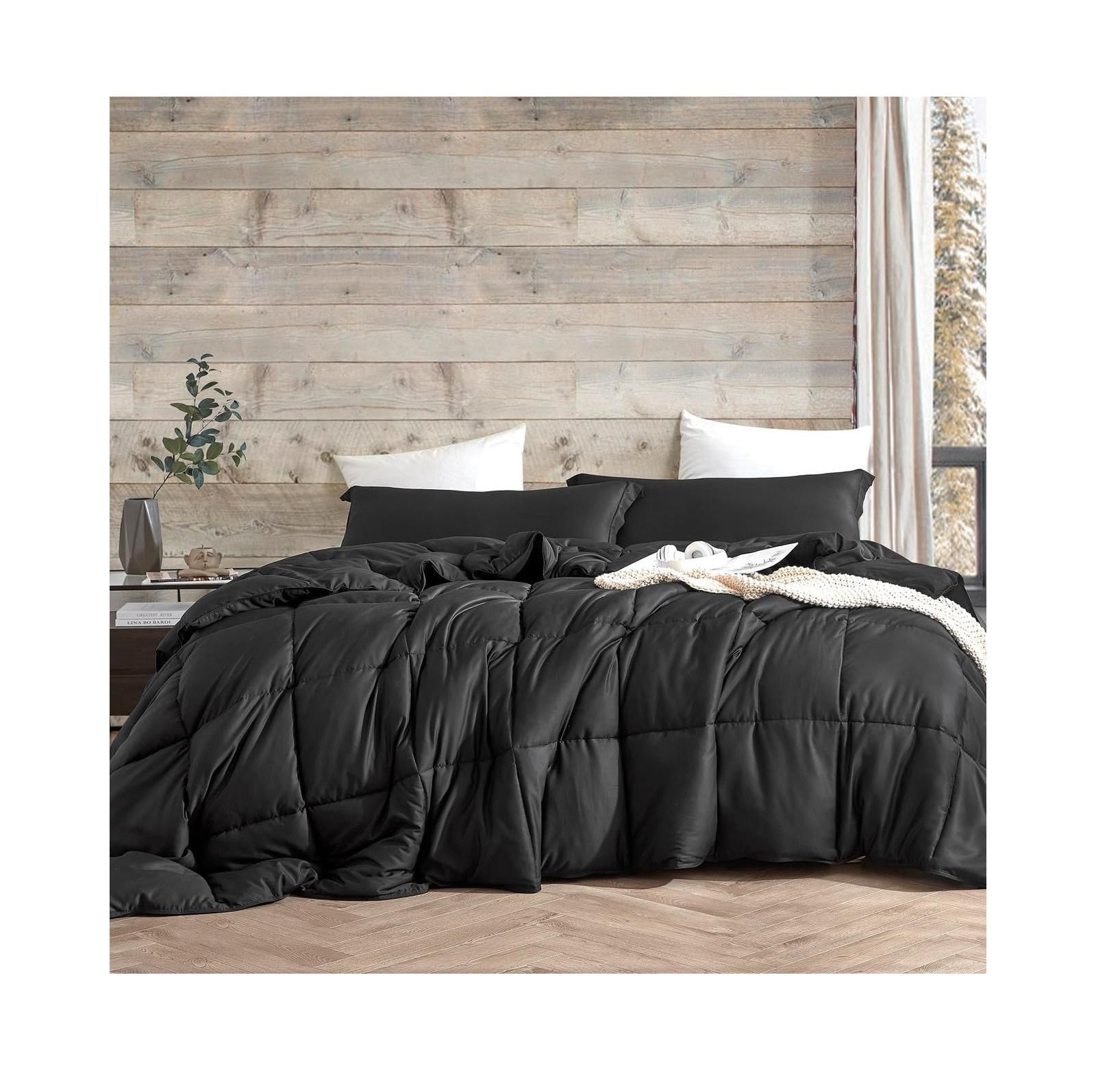 Комплект одеяла Coma Inducer Snorze Cloud, бамбук, черное