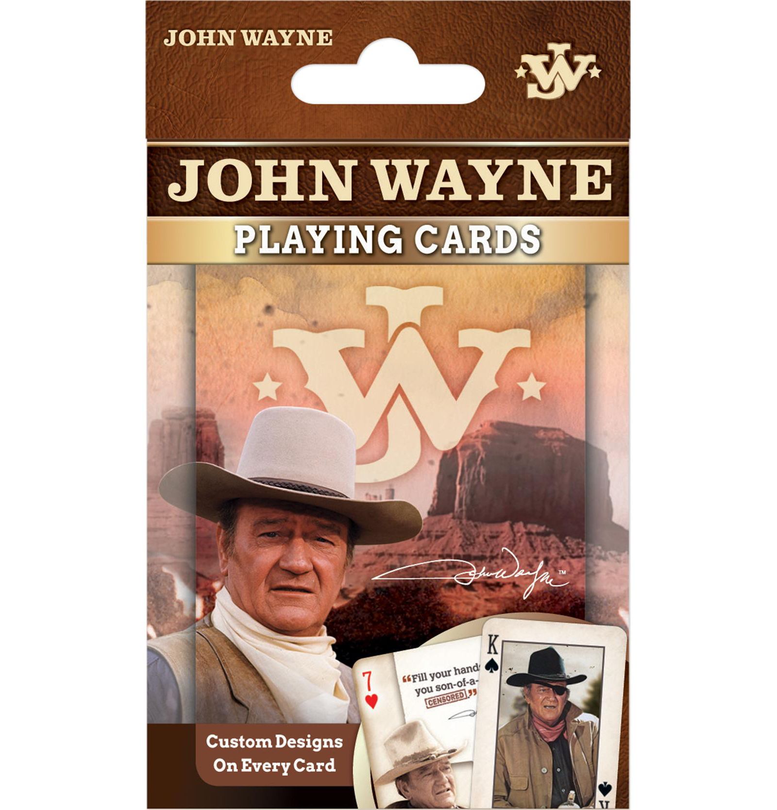 Игра MasterPieces John Wayne Playing Cards - 54 Card Deck