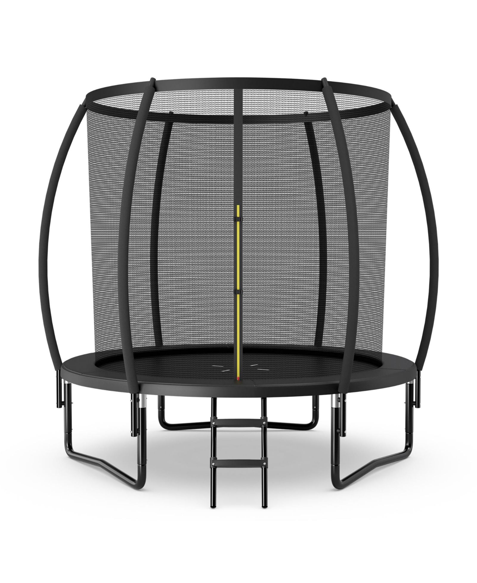 Gymax 12FT Recreational Trampoline w/ Ladder Enclosure Net Safety Pad Outdoor
