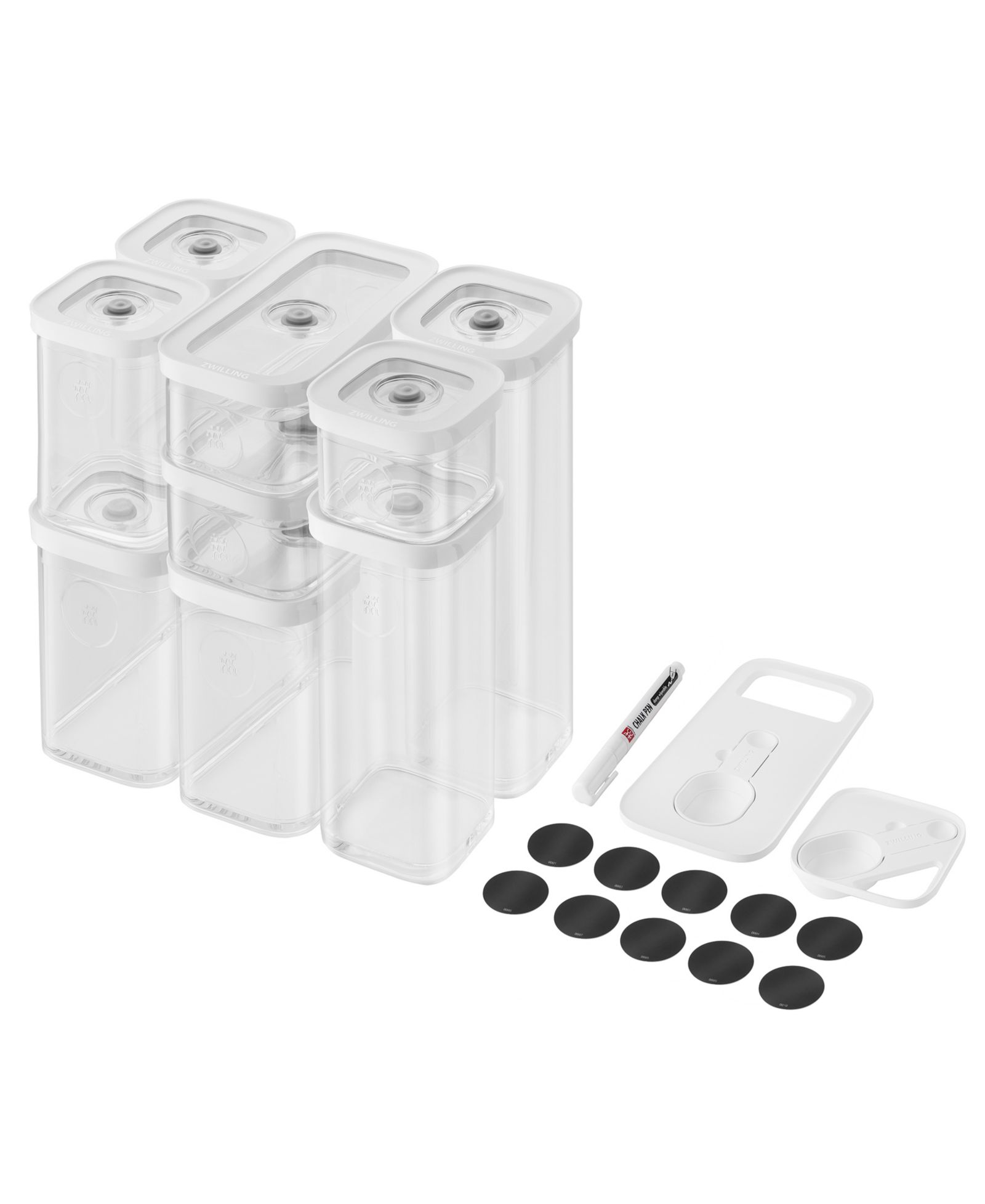 Zwilling CUBE 12-Piece Small and Medium Food Storage Organizer Set