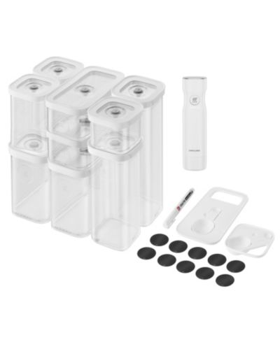 Zwilling Набор контейнеров для хранения еды CUBE из 12 предметов с вакуумным насосом