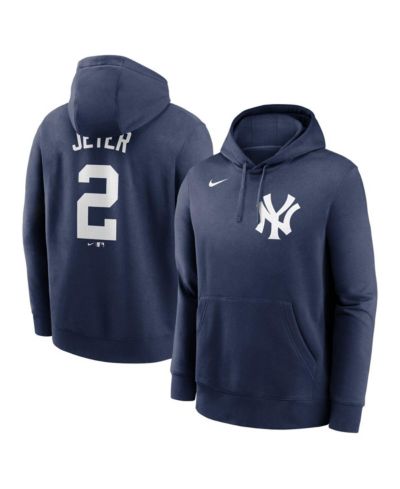 Nike Men's Derek Jeter Navy New York Yankees Player Name & Number Club Pullover Hoodie