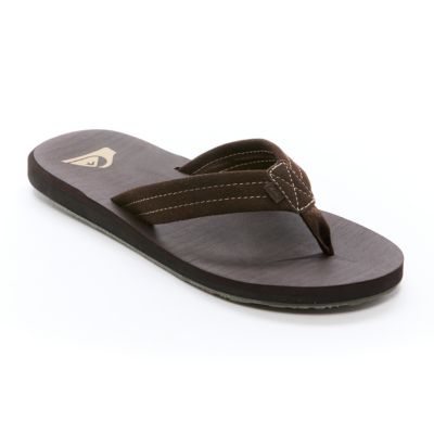Quiksilver Мужские шлепанцы Carver Suede