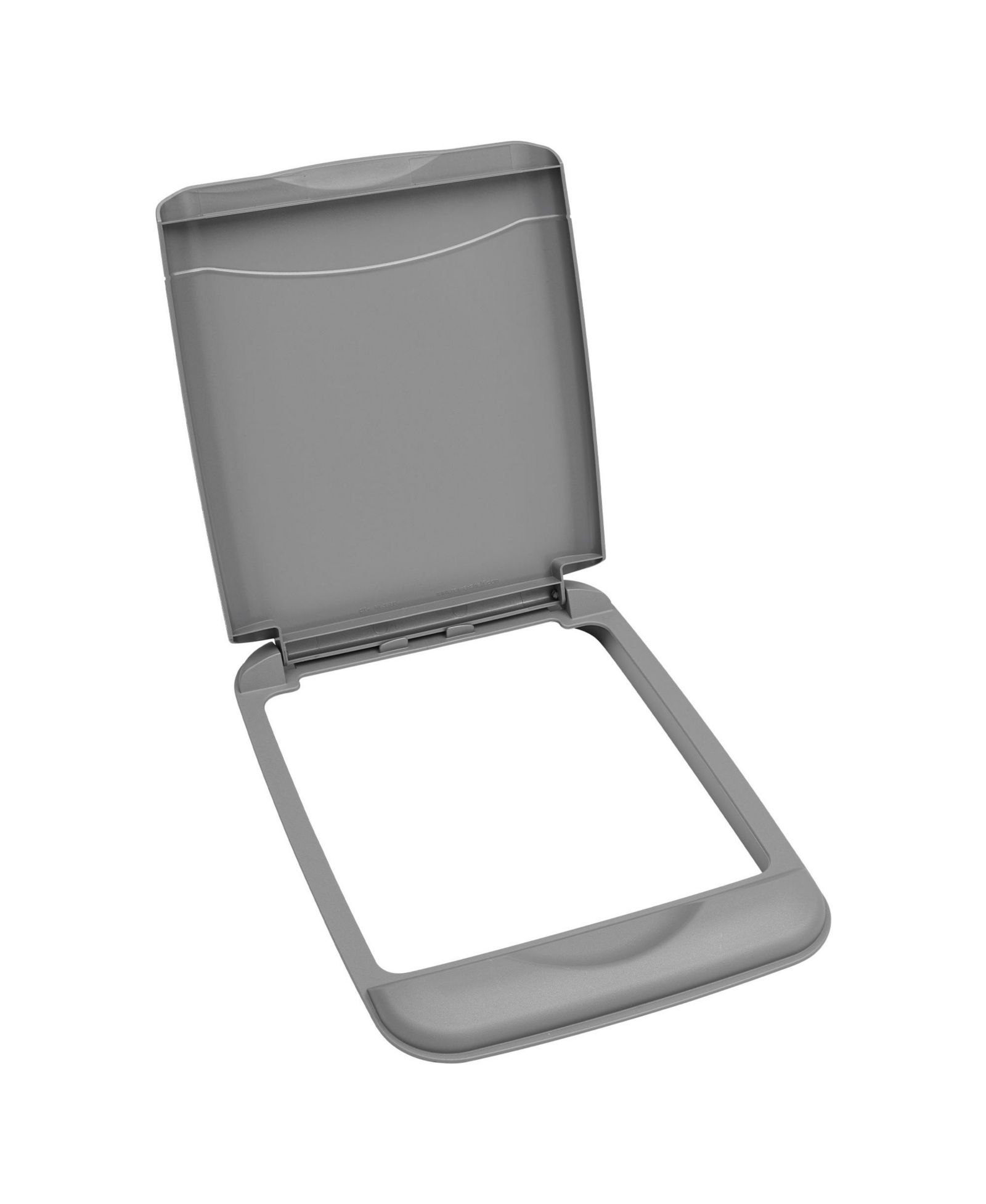 Rev-A-Shelf 35 qt. Trash Can Replacement Lid, Silver (Lid Only), RV-35-LID-17-1