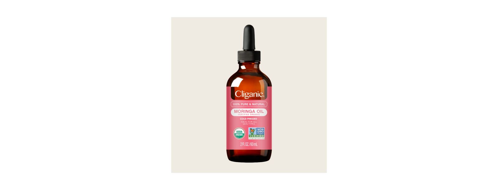 Cliganic органическое масло моринга, 2oz
