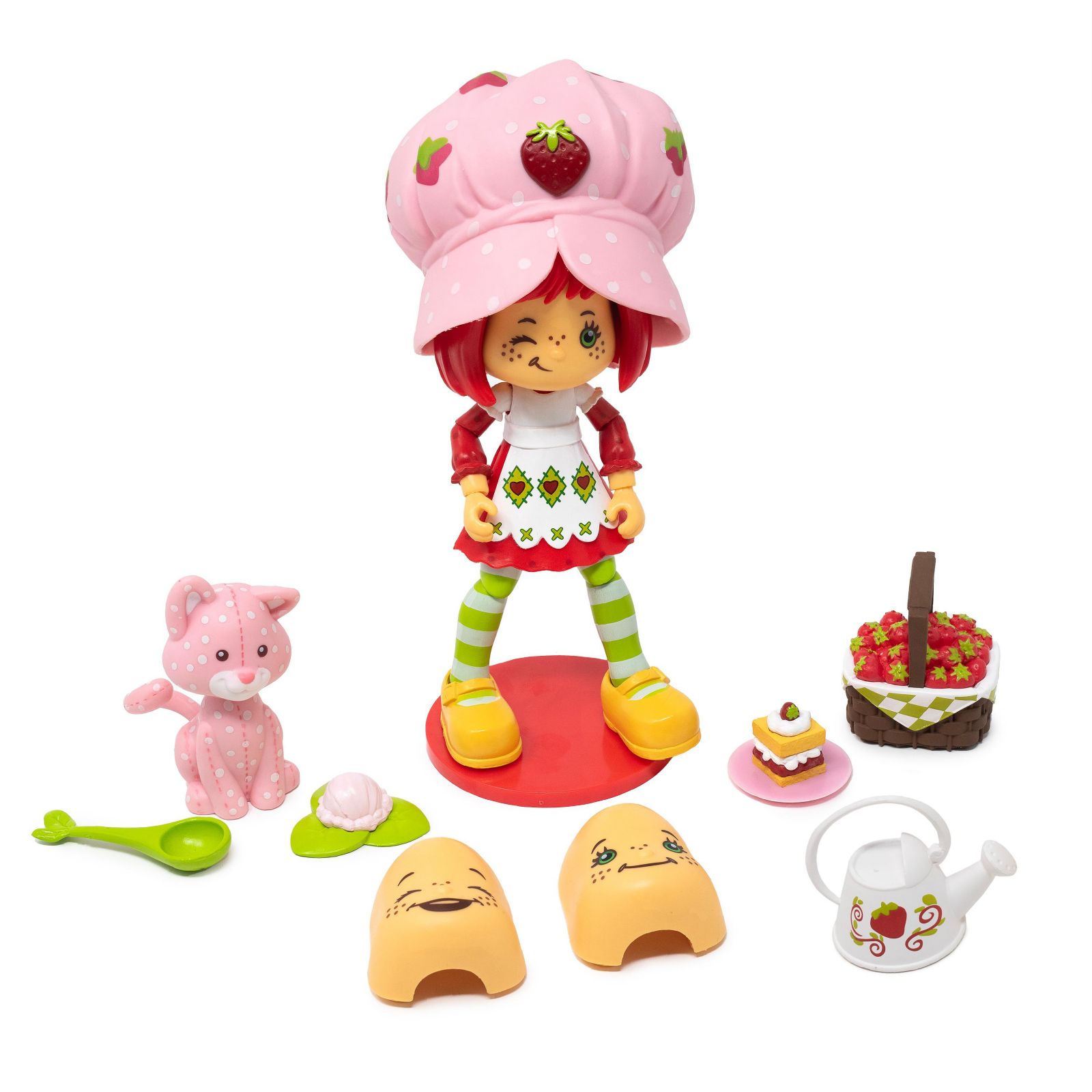 Boss Fight Studio Strawberry Shortcake с Custard the Kitten коллекционная фигурка 1:12