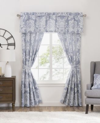 Орнаментальные оконные панели Rose Tree Floral Damask 50" x 84"