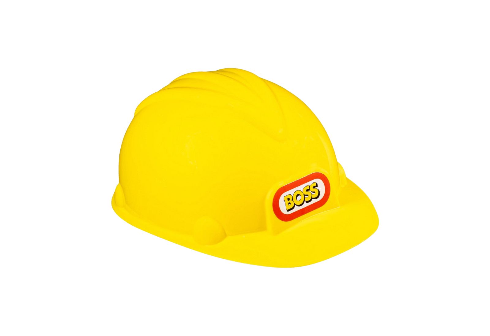 Yellow Construction Hard Helmet Costume Piece - Kids