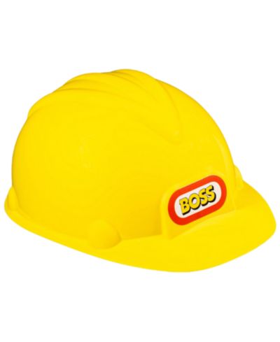 Yellow Construction Hard Helmet Costume Piece - Kids