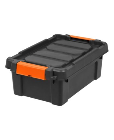 IRIS USA 3 Gal. пластиковые контейнеры для хранения с крышками, прочные контейнеры