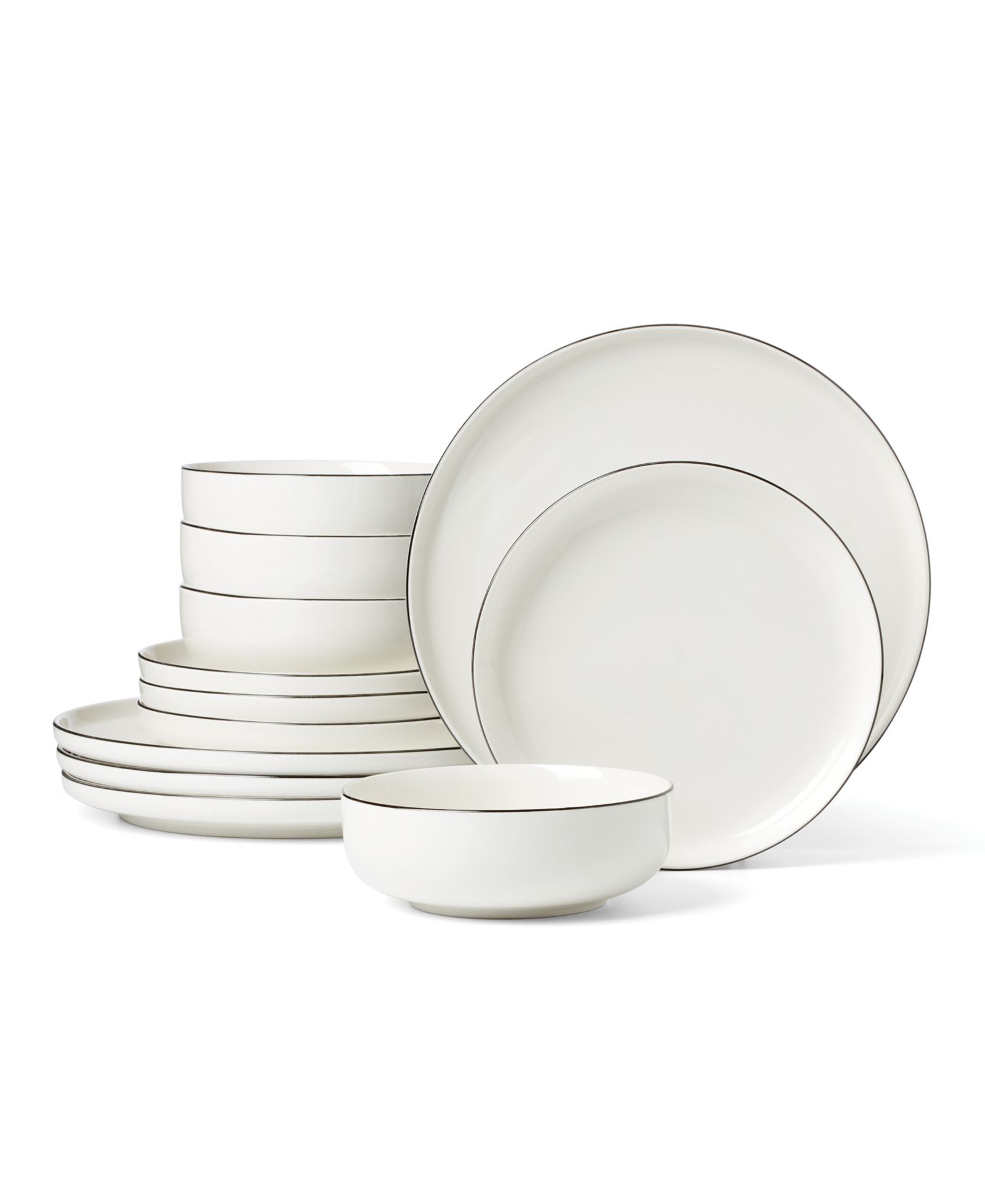 Oneida 365 Collection 24/7, 12 Pc. Dinnerware Set, Service for 4