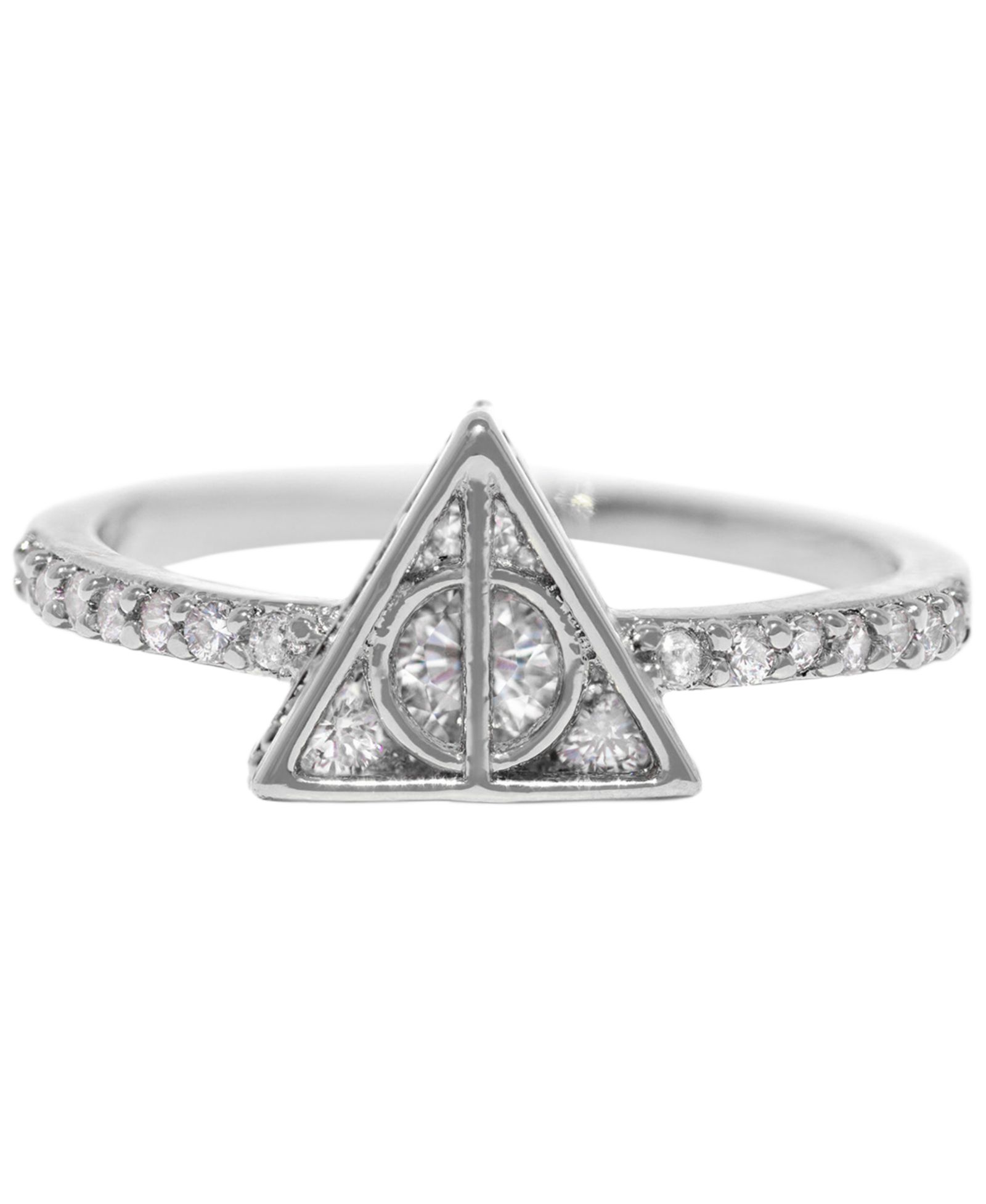 Girls Crew Harry Potter Deathly Hallows Crystal Ring