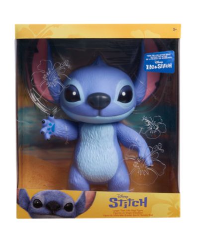 Stitch Larger Than Life Live-Action Articulated Vinyl Figure, Ages 3+