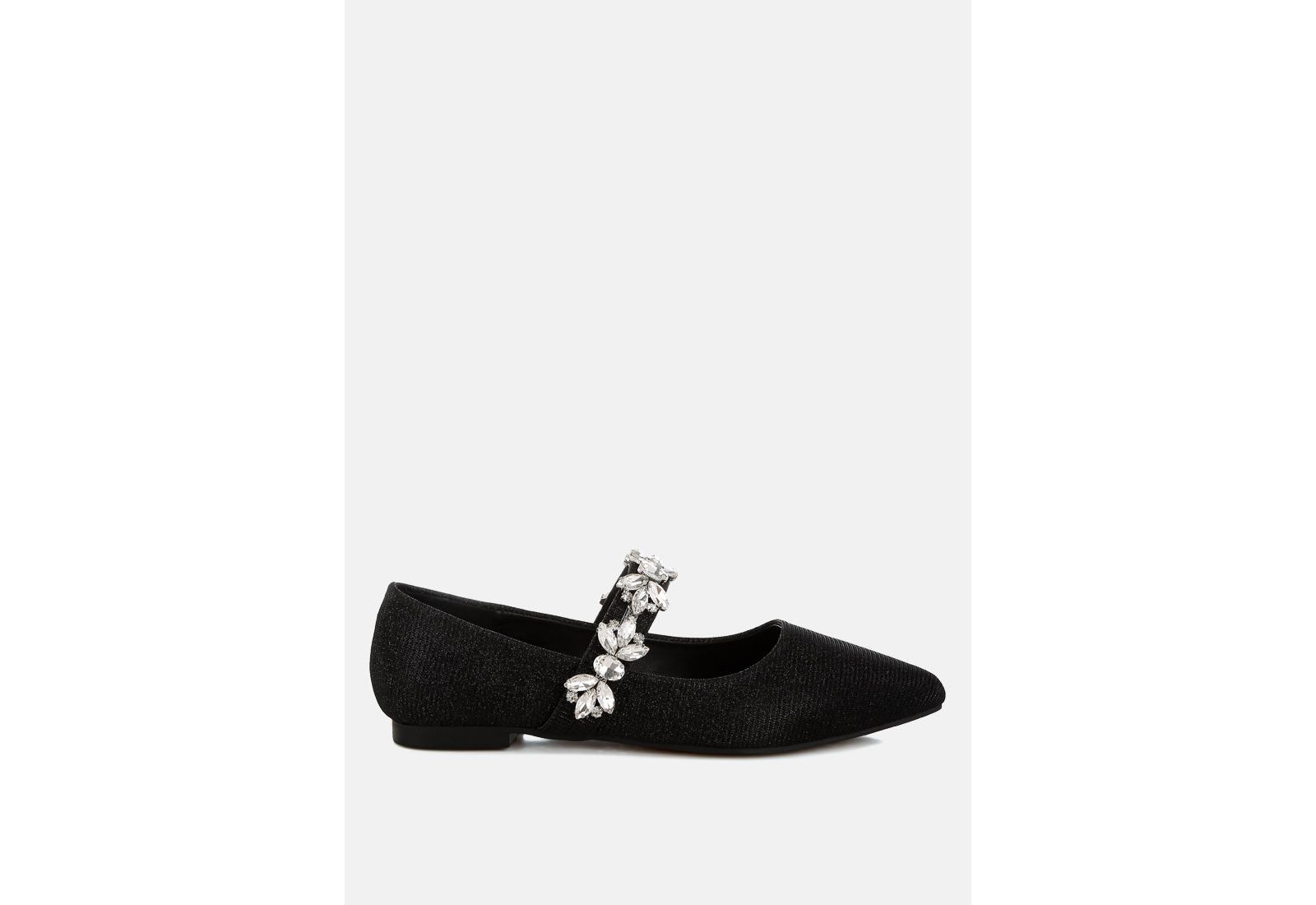 Rag & Co Женские балетки Flavia Diamante Brooch Glitter