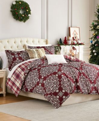 Праздничный комплект постельного белья Southshore Fine Linens Christmas Carol 5-Pc., King/California King