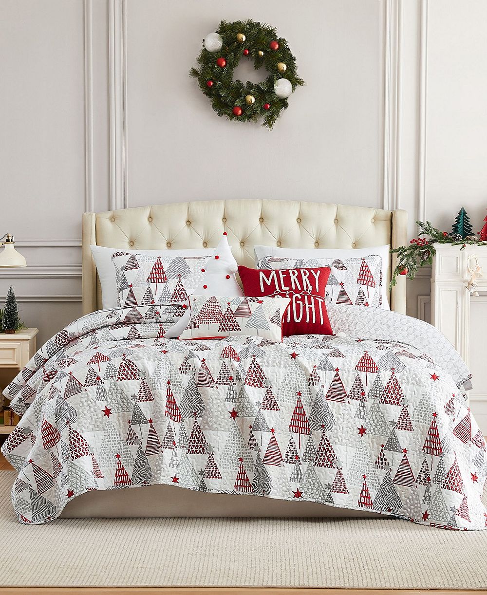 Комплект из 6 стеганых одеял Southshore Fine Linens Merry and Bright, King/California King