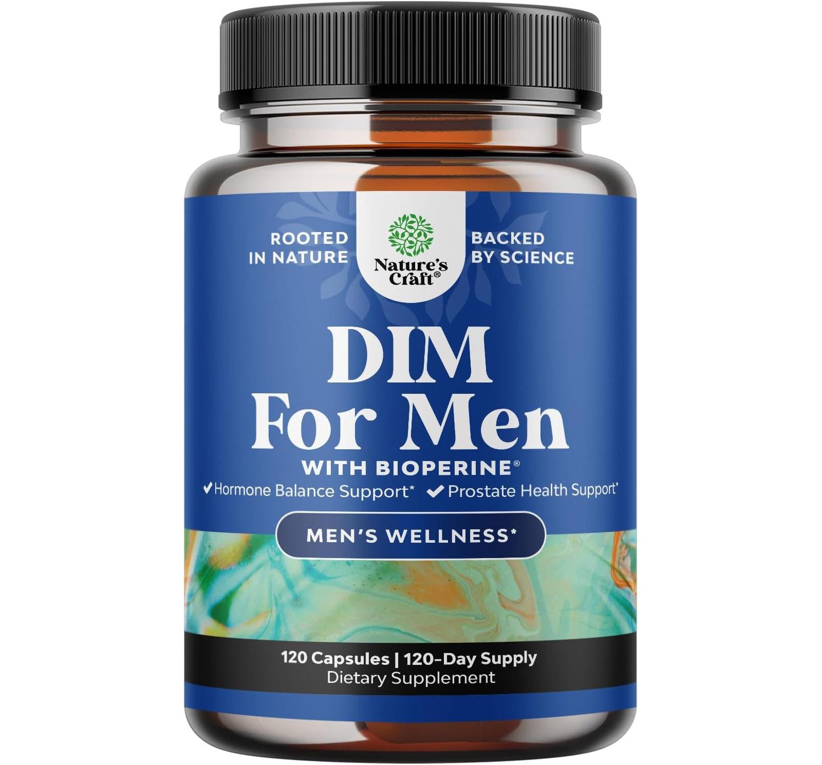 Nature's Craft добавка DIM для мужчин, Estrogen Blocker, 120ct