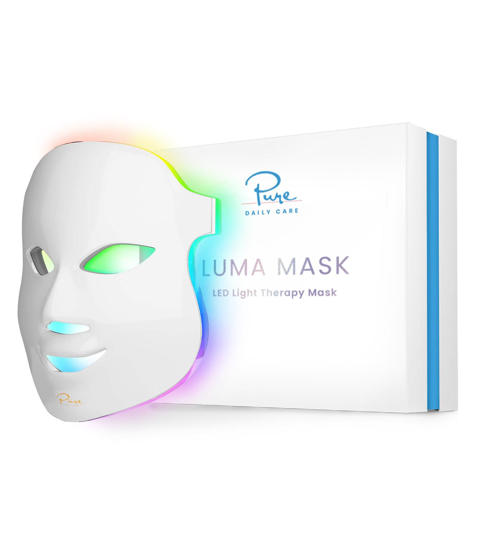 Pure Daily Care Luma Mask LED терапия кожи для омоложения и ухода за лицом 7 Color LED