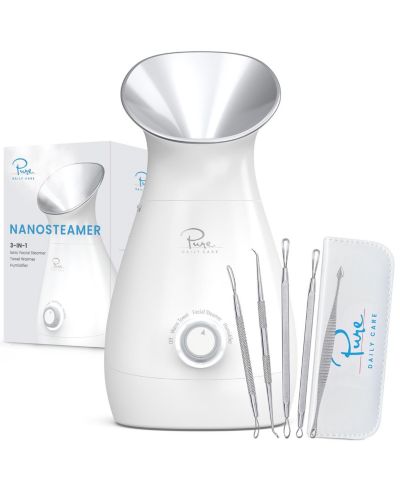 Нано-парогенератор Pure Daily Care NanoSteamer 3-in-1 Nano Ionic (Lilac)