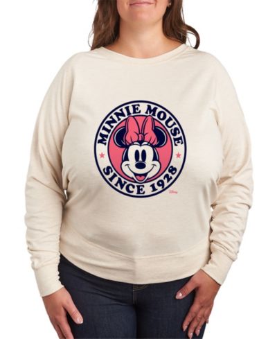 Hybrid Apparel Plus Size Disney Minnie Mouse Since 1928 Graphic Pullover T-shirt