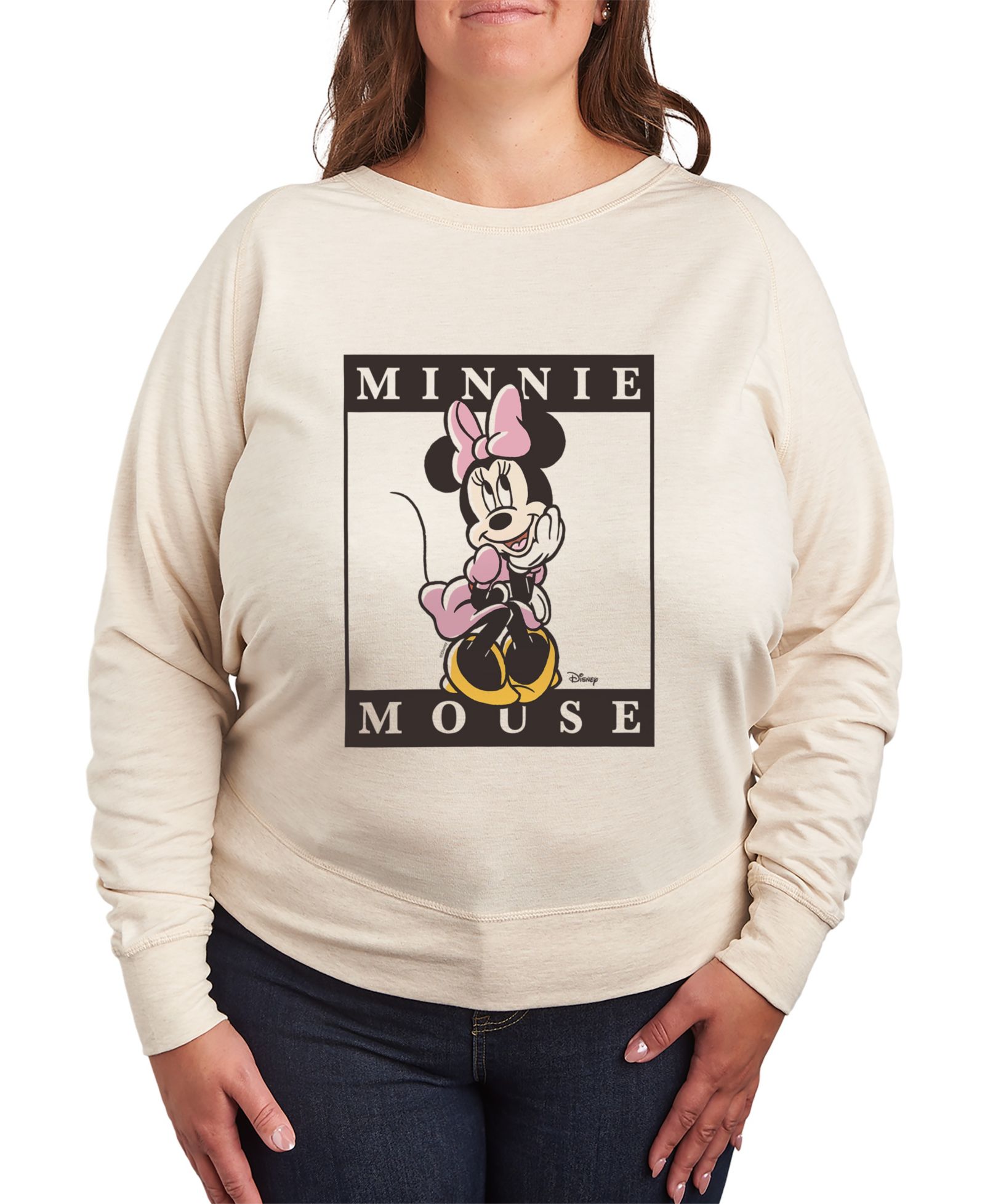 Hybrid Apparel Plus Size Disney Minnie Mouse Graphic Pullover T-shirt