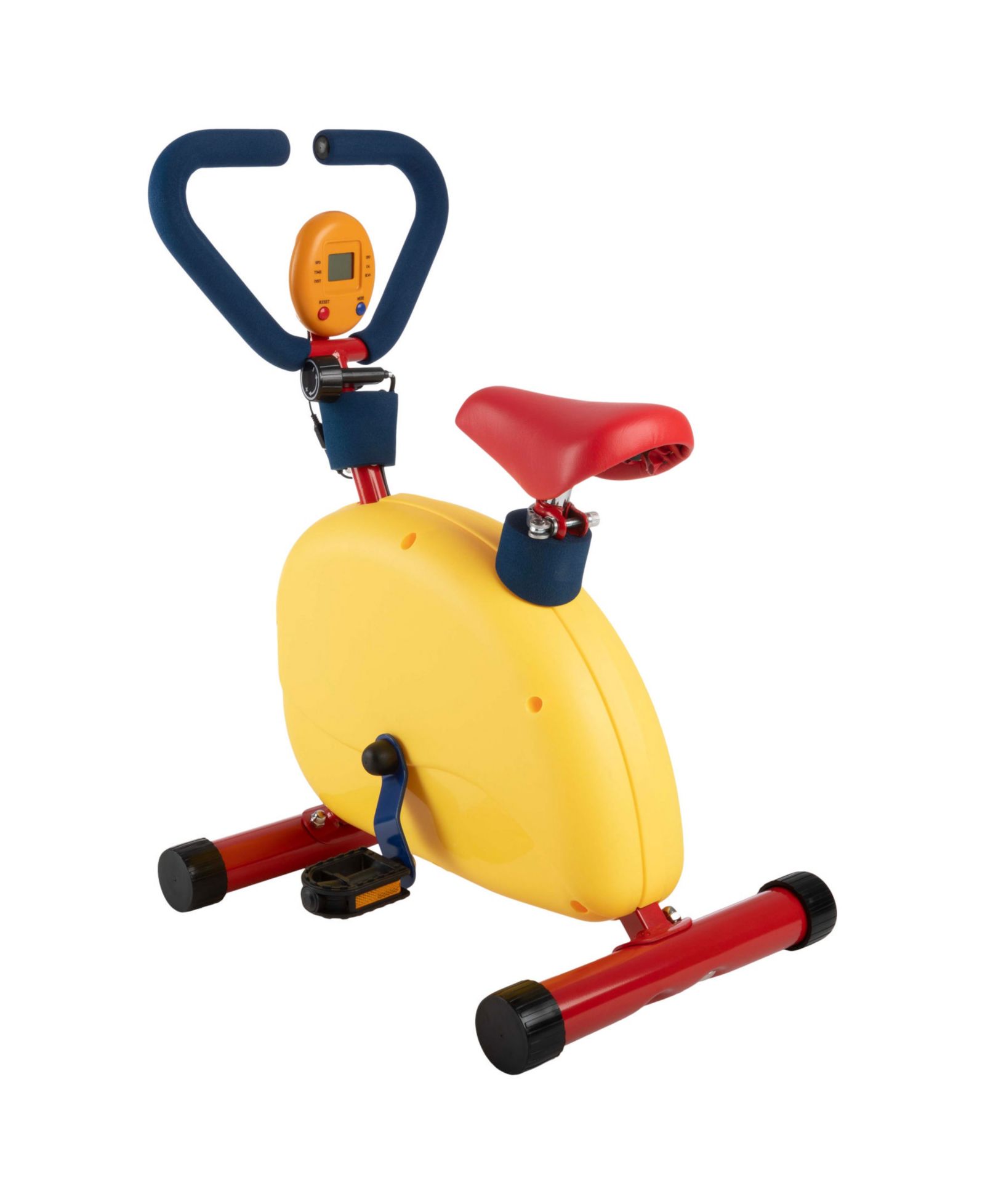 Trademark Global Hey Play Adjustable-Seat Indoor Exercise Bike, Ages 4+